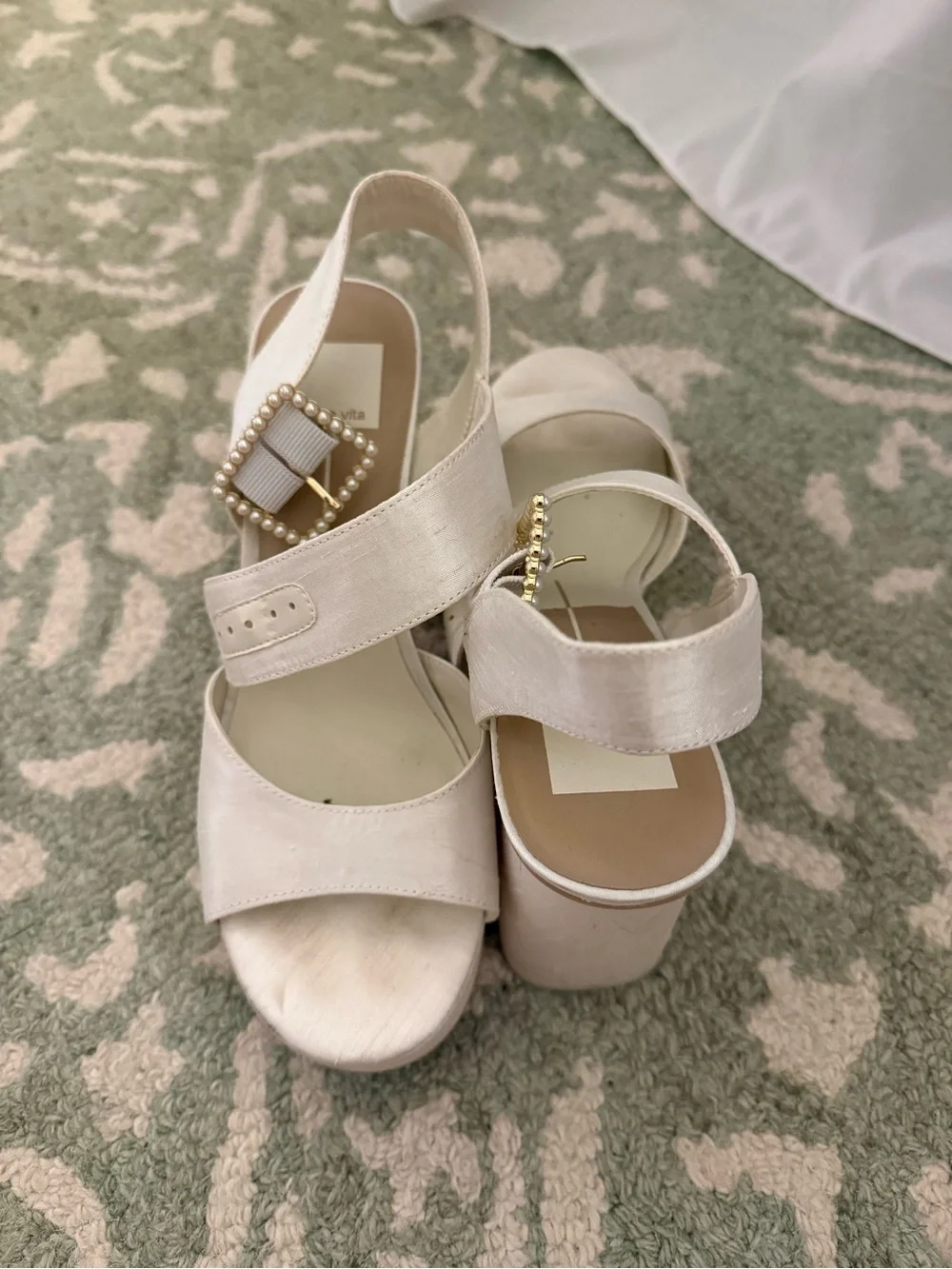Dolce Vita - Bobby Pearl Heels White Pearls